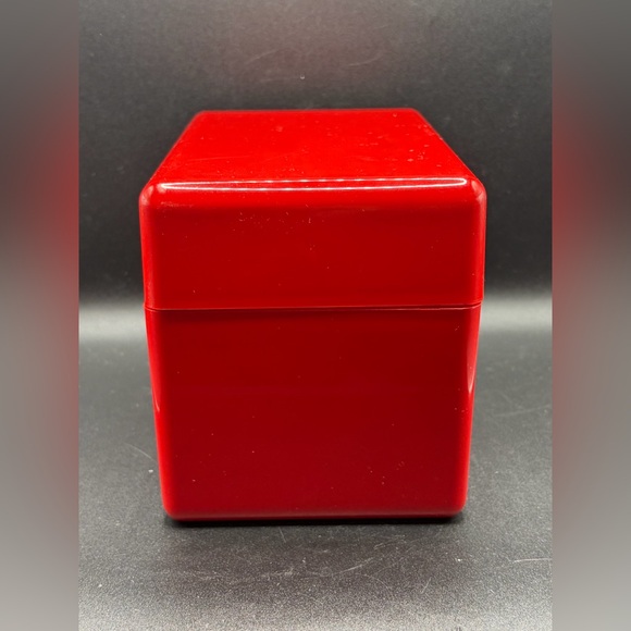 Interdesign Vintage MCM Red Hinged Storage Box, Jewelry Box, Keepsake Box, USA - Picture 11 of 15